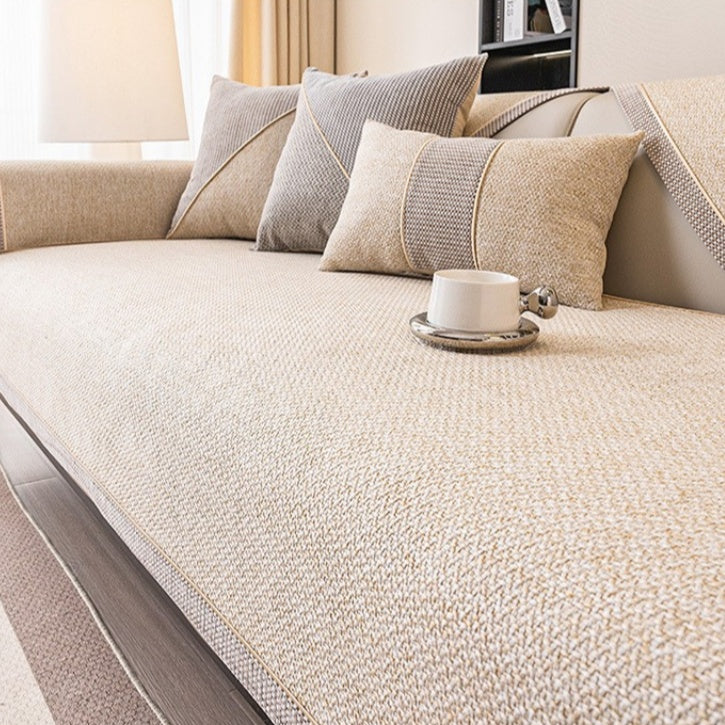 Seat Cushion Back Cover Fabric Pillowcase