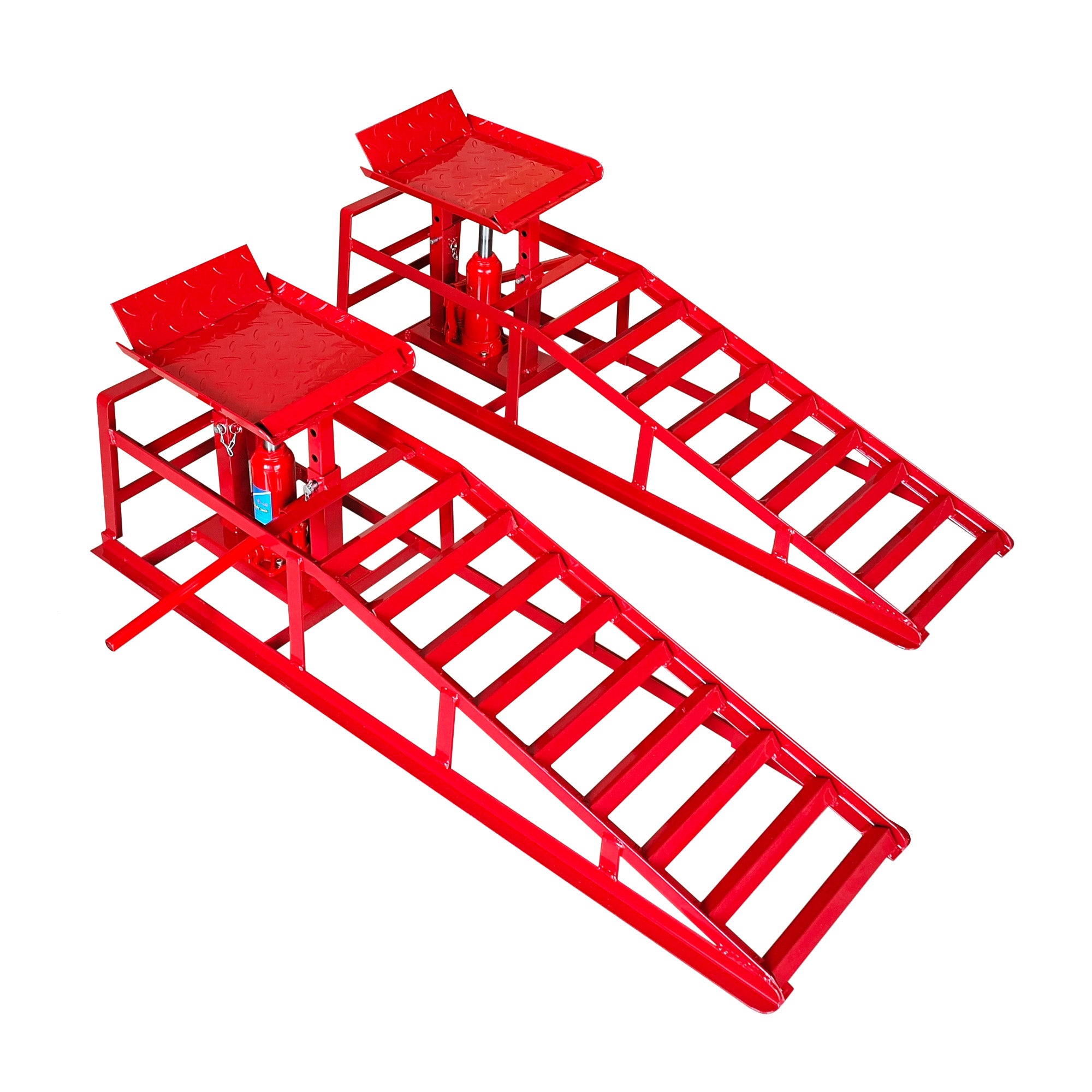 Hydraulic Car Ramps, 2 Pack Car Ramp High Lift, 11000LBS Automotive Truck Cars S